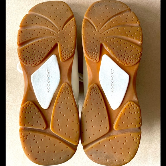 ROCKPORT White Leather Sneakers size 6 - Picture 4 of 7